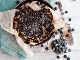 Blaubeerkuchen vegan Blueberry Cake vegan