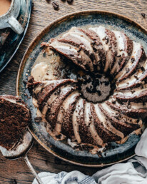 Kaffee-Kuchen vegan , Coffee Cake