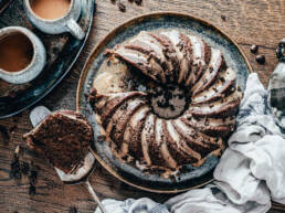 Kaffee-Kuchen vegan , Coffee Cake