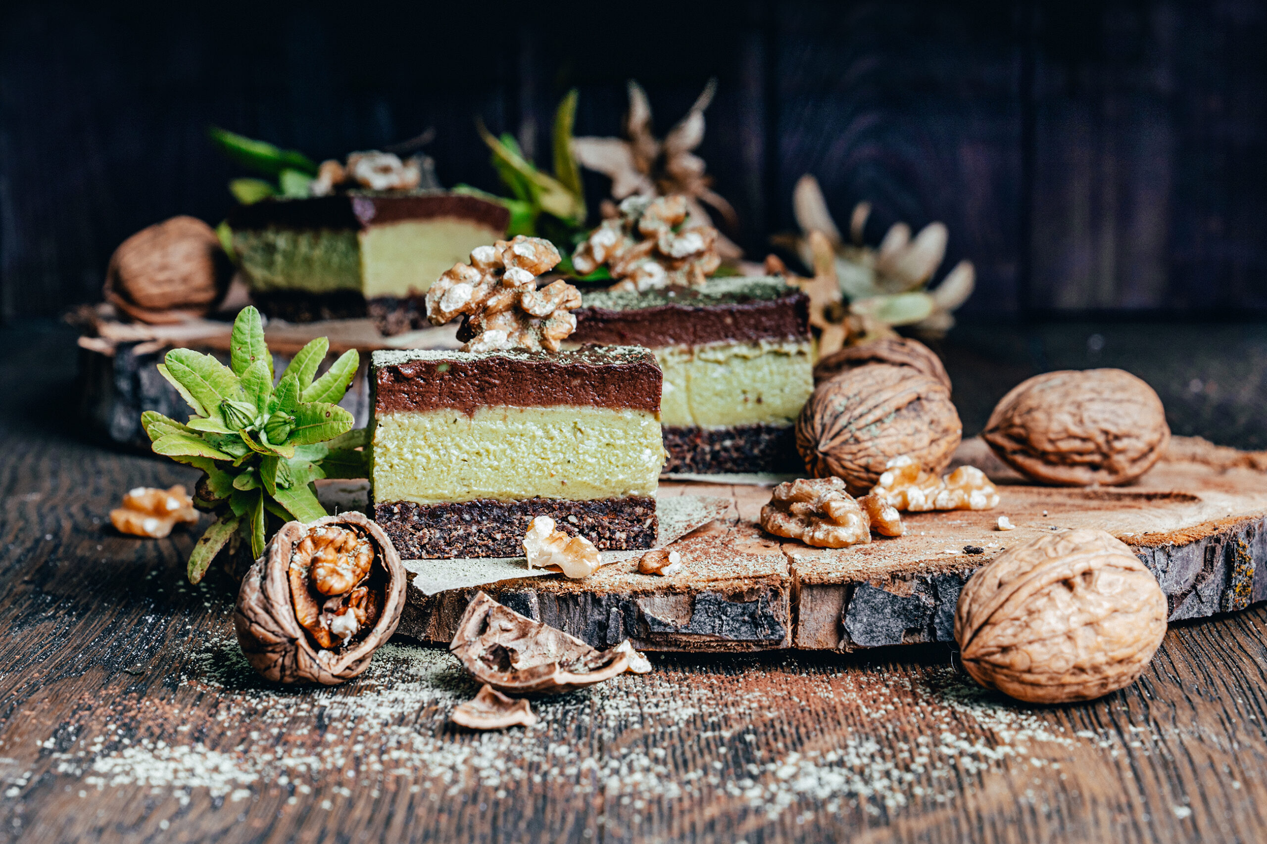 no-bake Avocado Cake vegan