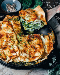 Grünkohl Lasagne vegan