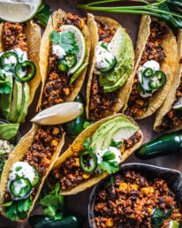 Taccos vegan Earth needs Vegans