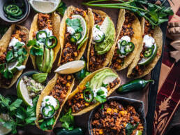 Taccos vegan Earth needs Vegans