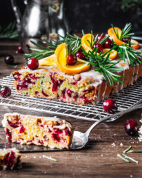 Cranberry Brot vegan