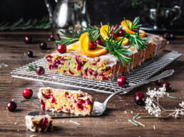Cranberry Brot vegan