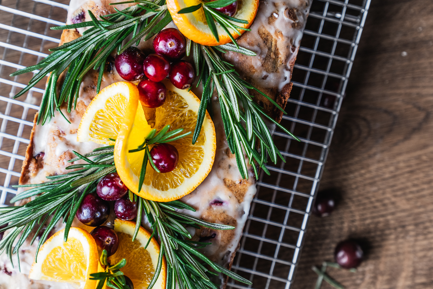 Cranberry Brot vegan