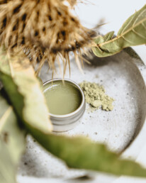 DIY Matcha Lip Balm