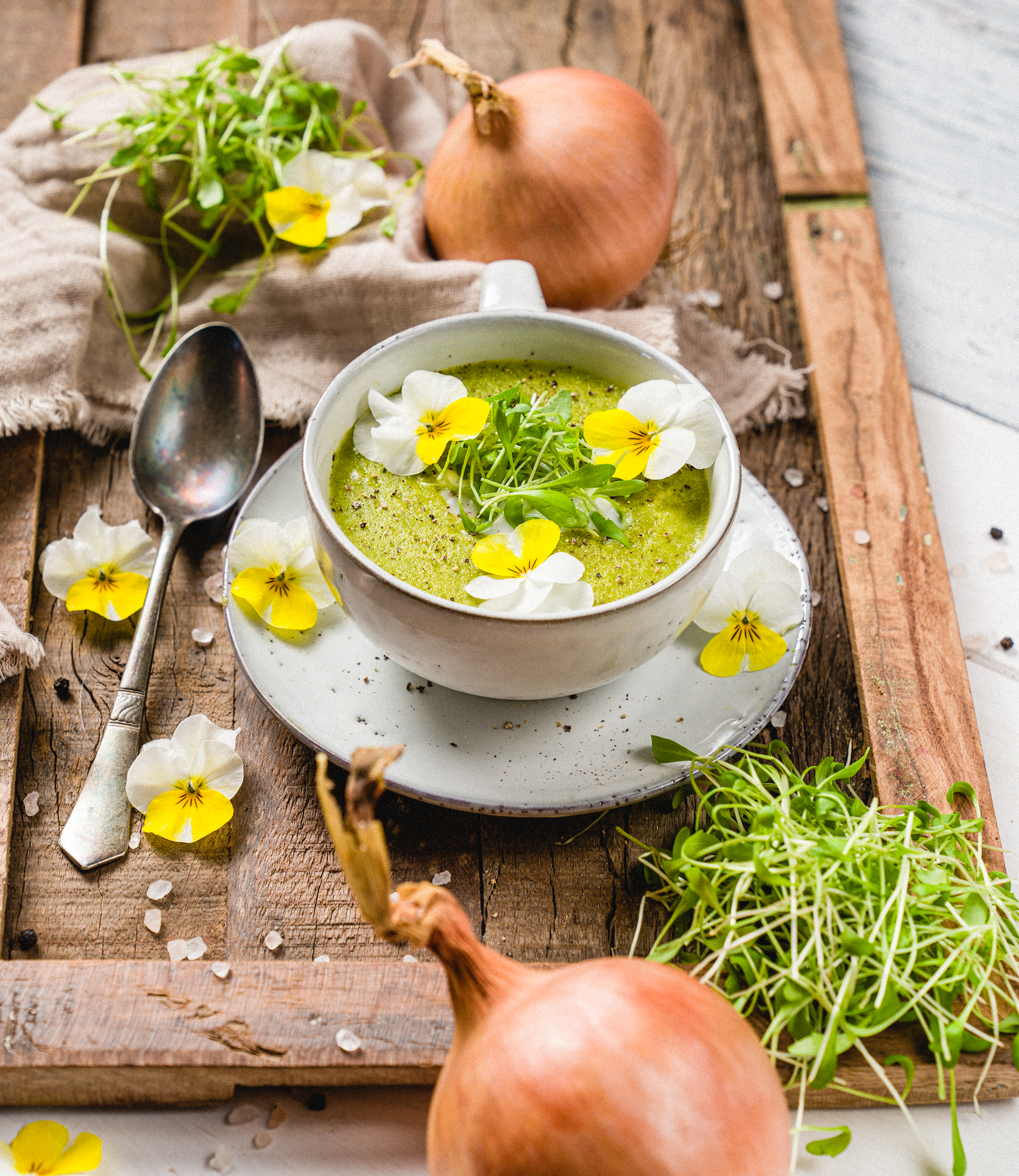 Kressesuppe vegan