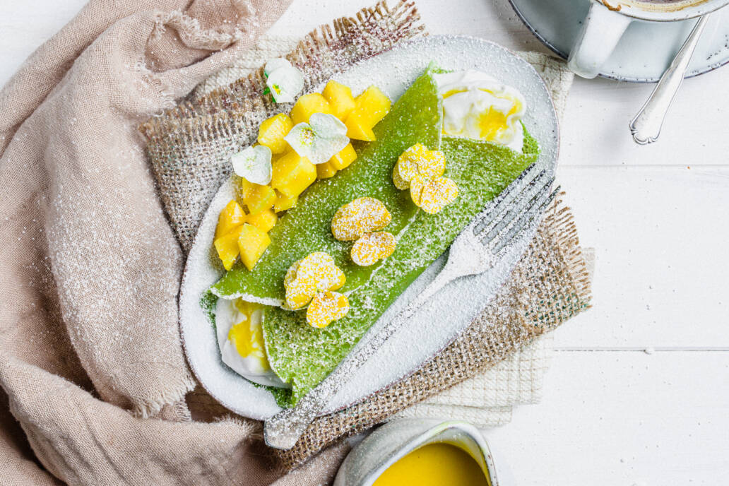Spinat Crêpes