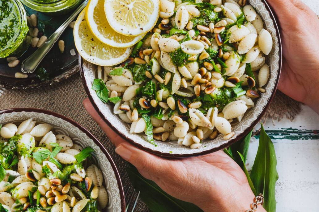 Bärlauch Pasta vegan