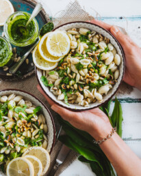 Bärlauch Pasta vegan