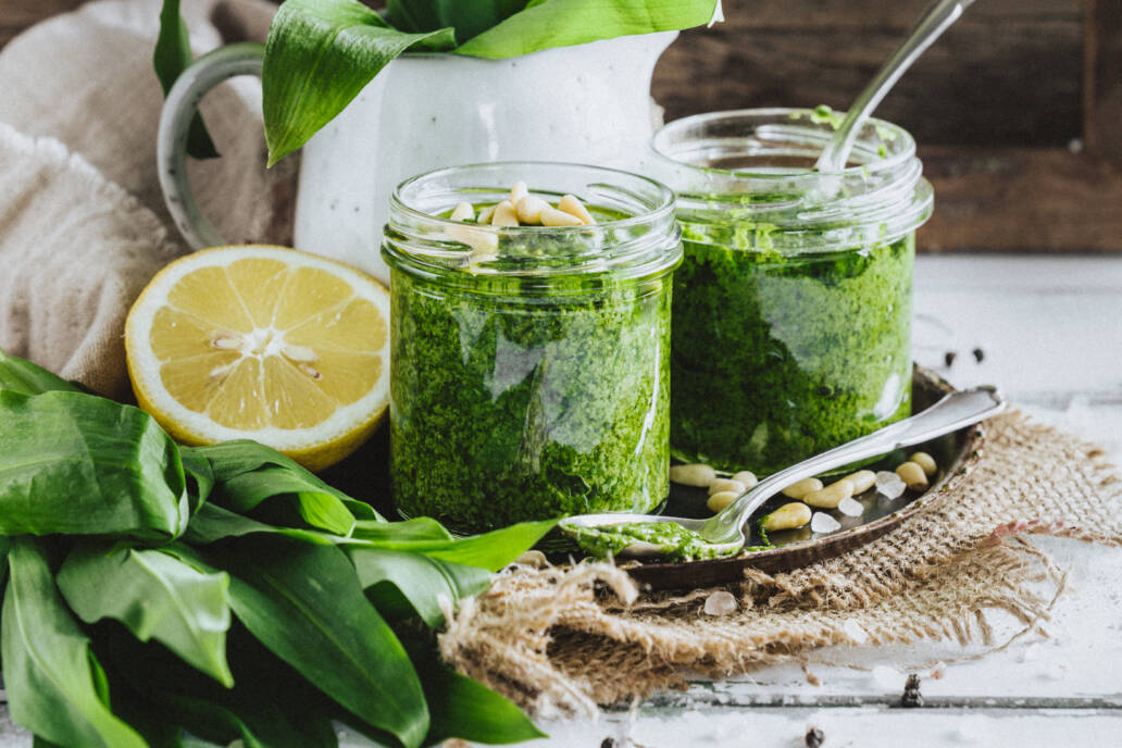 Bärlauchpesto Earth needs Vegans