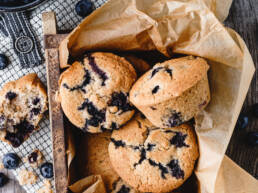Blaubeermuffins vegan