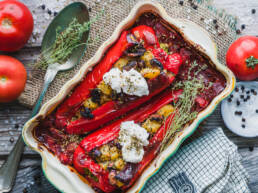 gefüllte Paprika vegan