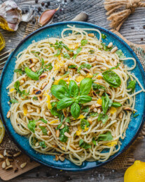 Pasta al Limone vegan