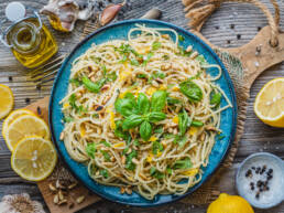 Pasta al Limone vegan