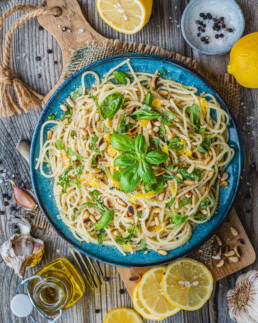 Pasta al Limone vegan