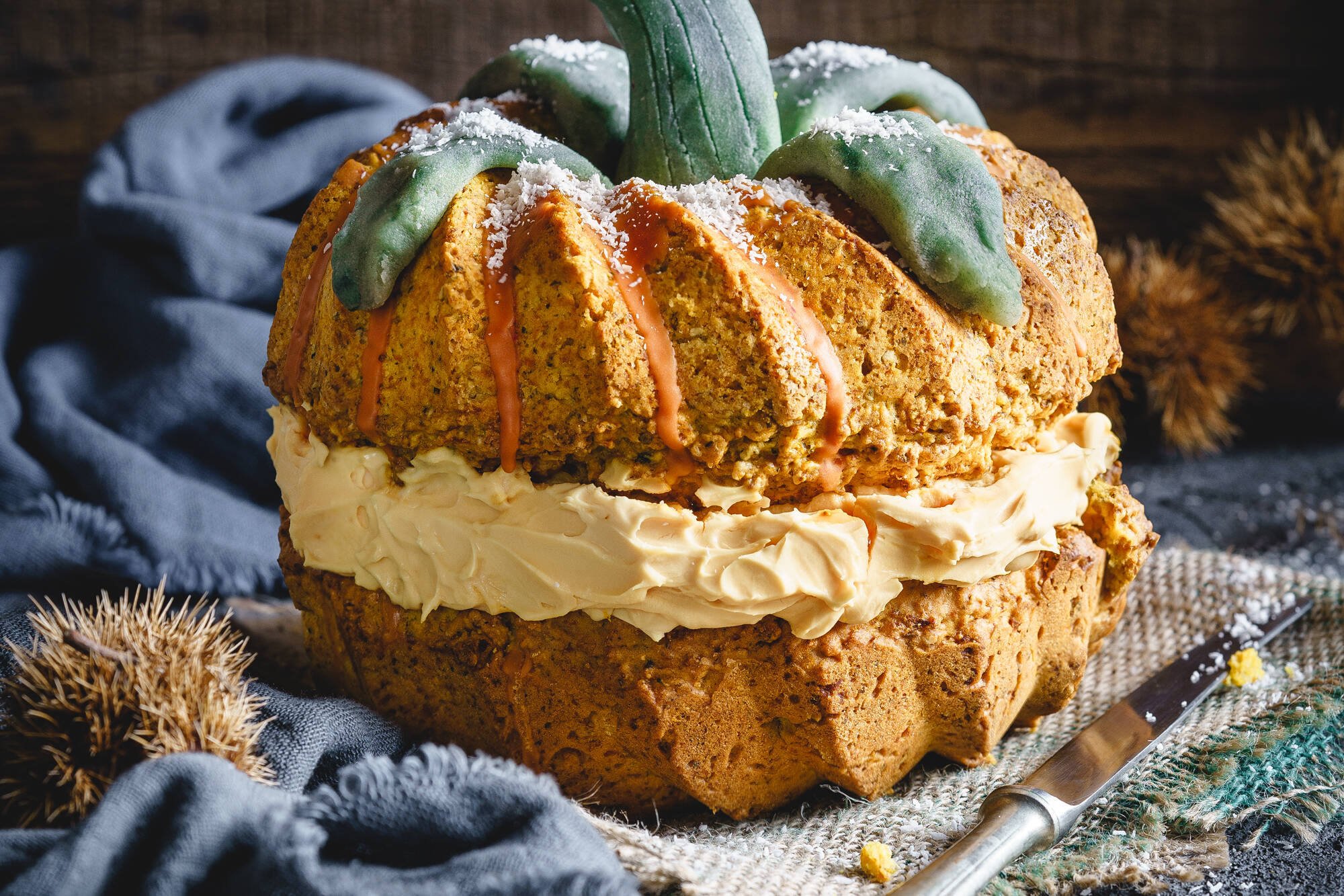 Halloween Kuchen vegan