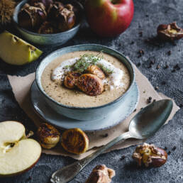 Maronensuppe vegan
