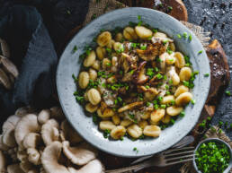Pilzrahmsauce vegan