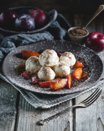 Topfenknödel vegan