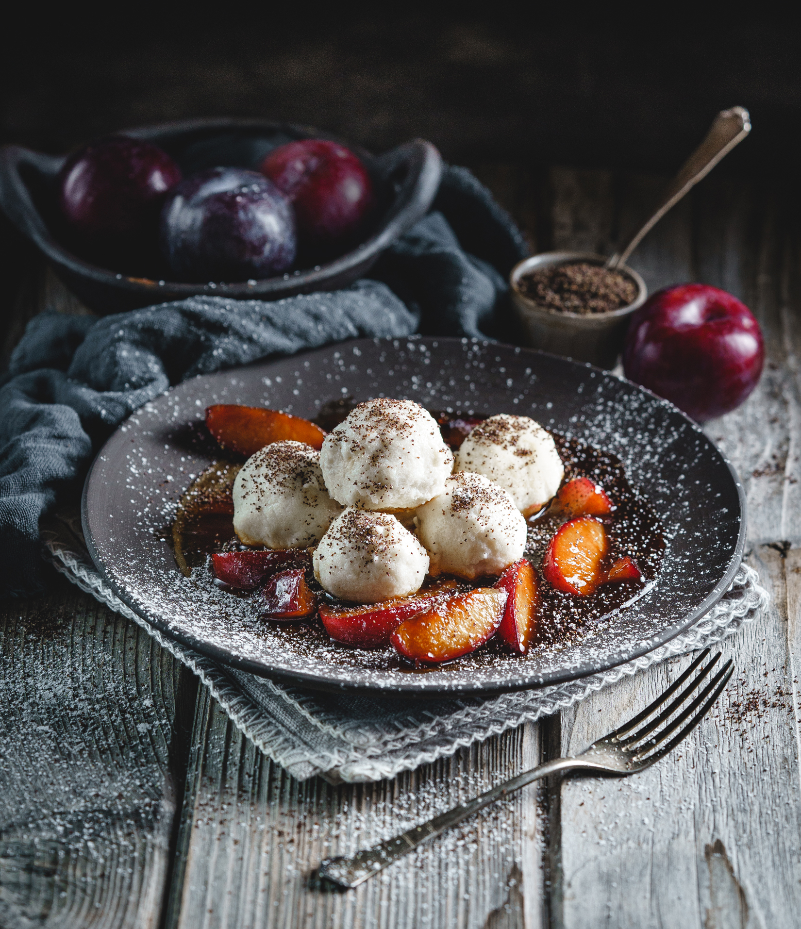 Topfenknödel vegan