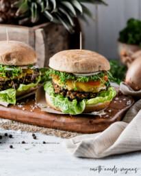 Black Bean Burger vegan