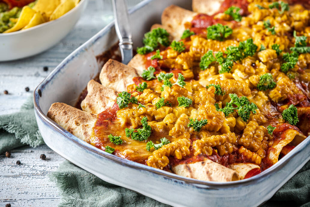 Enchiladas vegan