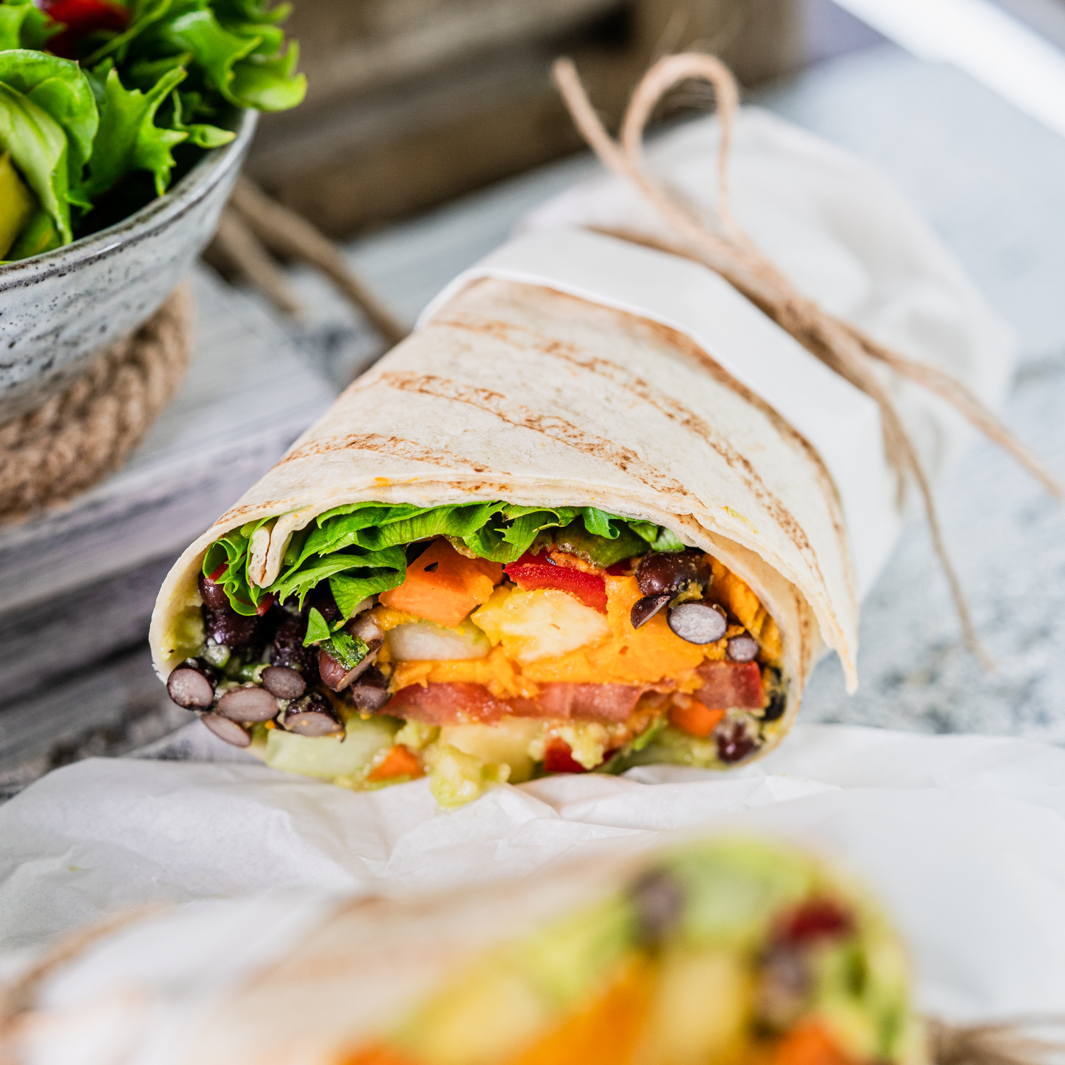 Caribbean Wraps vegan