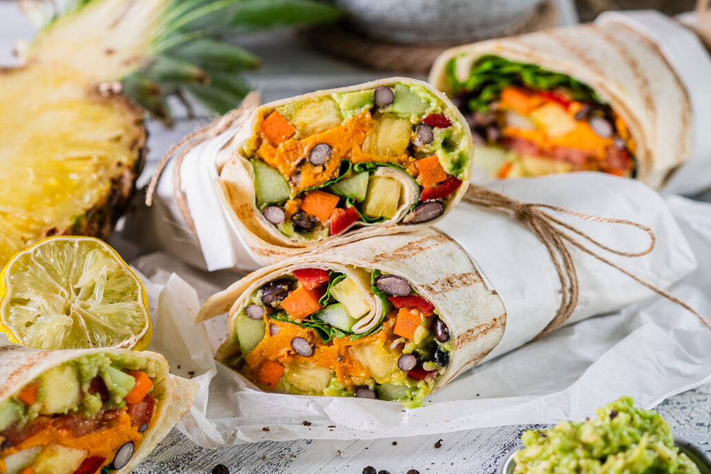Caribbean Wraps vegan