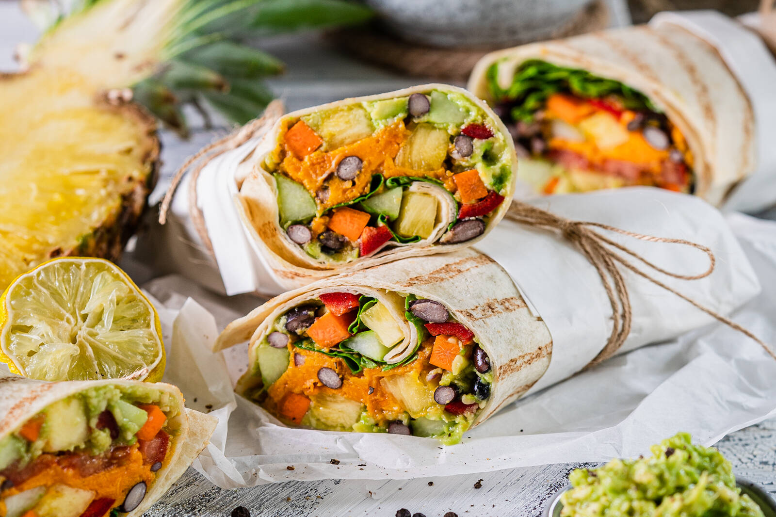 Caribbean Wraps vegan