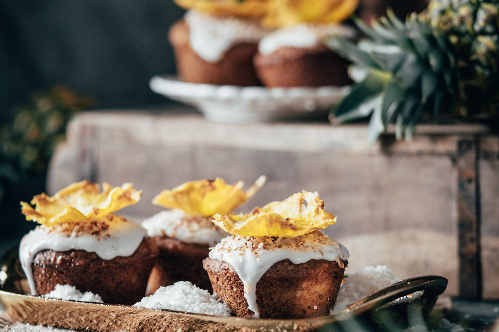 Hummingbird Muffins vegan