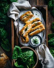 Blätterteig vegan gefüllt