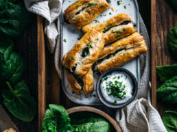 Blätterteig vegan gefüllt