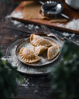 Nudelteig vegan Ravioli