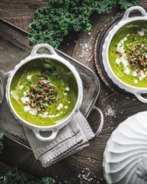 vegan Kale Soup vegane Grünkohlsuppe
