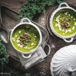 vegan Kale Soup vegane Grünkohlsuppe