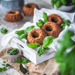 vegan Italian Herb and Sun-Dried Tomato Muffins
