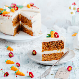 vegane Karottentorte