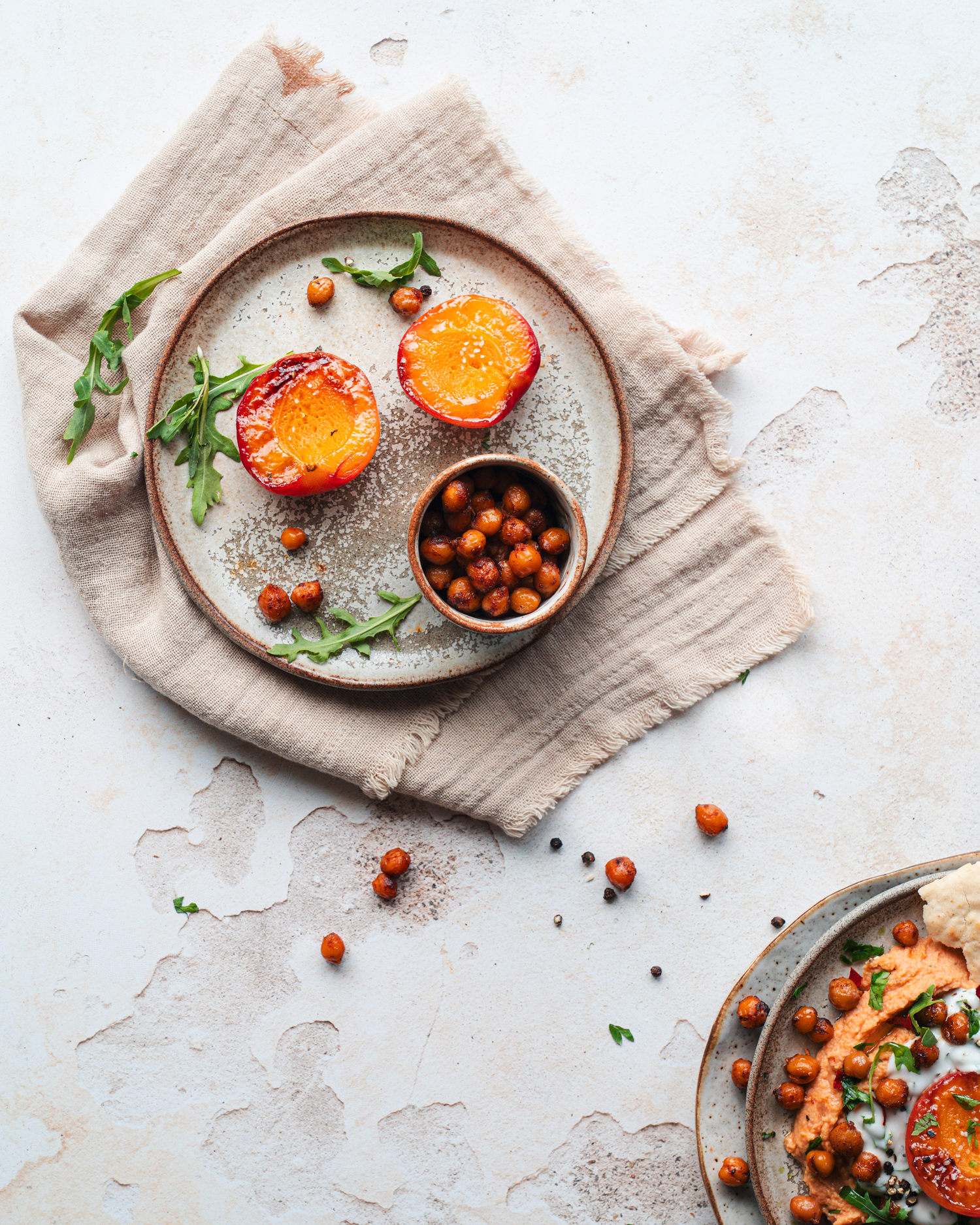 vegan Apricot Hummus