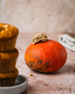vegane Kürbismuffins