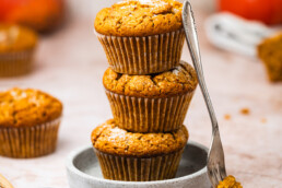 vegane Kürbismuffins