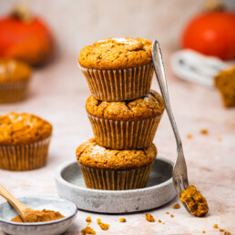 vegane Kürbismuffins