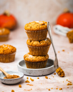 vegane Kürbismuffins