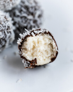 vegane Bounty Snowballs