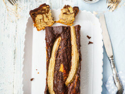 Veganes Schoko-Kaffee Bananenbrot
