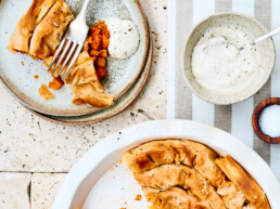 Filoteig Schnecke Rezept vegan