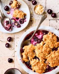 Kirsch Cobbler vegan