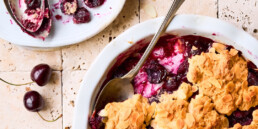 Kirsch Cobbler vegan