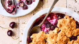 Kirsch Cobbler vegan
